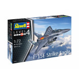 KIT PARA MONTAR REVELL F-15E STRIKE EAGLE 1/72 199 PEÇAS REV 03841
